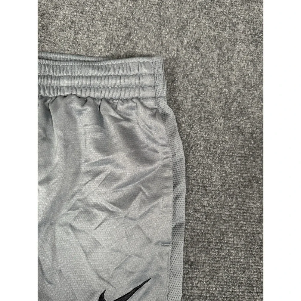 NikePants Mens Medium Gray Dri Fit Basketball Gym Training Sweatpants 30